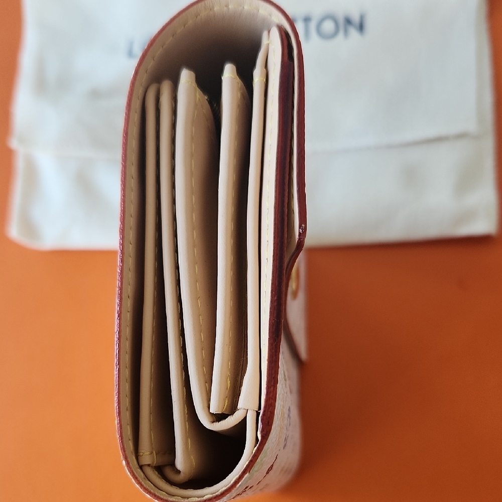 ***SOLD*** Louis Vuitton x Takashi Murakami Multicolor Monogram Alexandra Wallet - Picture 4 of 16